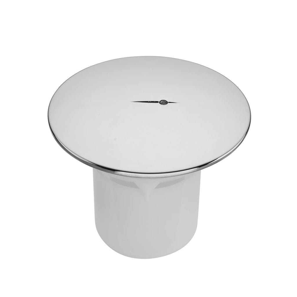 Sandy Beach Shower Replacement Shower Waste Drain Cap Cover Plug Drain Chrome 90mm Hole / 115mm Cover