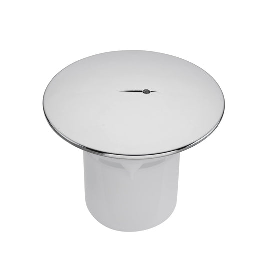 Sandy Beach Shower Replacement Shower Waste Drain Cap Cover Plug Drain Chrome 90mm Hole / 115mm Cover