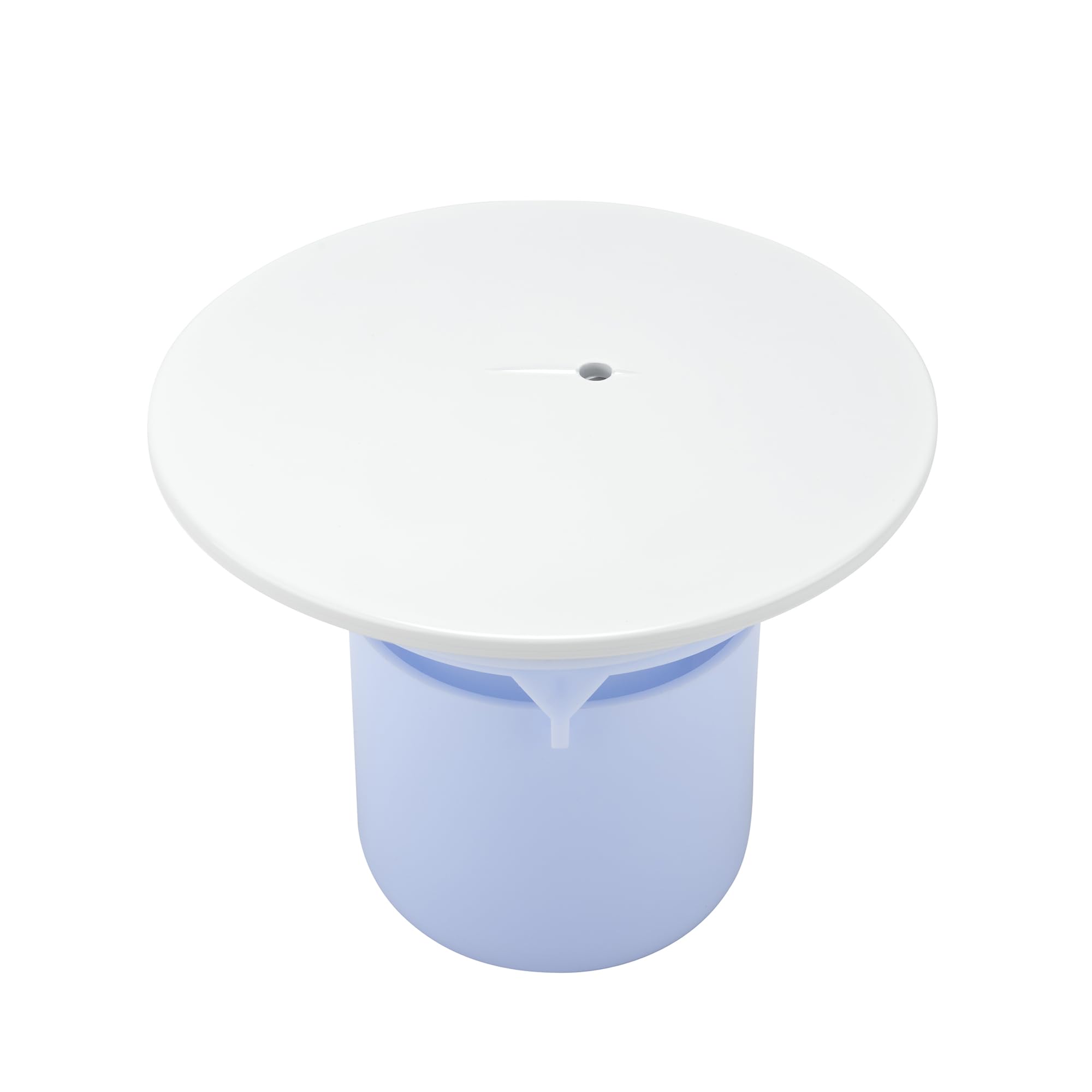 Sandy Beach White Shower Waste, White Elegance, Premium 90mm Waste Trap, Sleek Shower Tray Waste Trap, and Drain Cover Replacement Solutions - Perfectly Sized, Effortlessly Stylish (White)