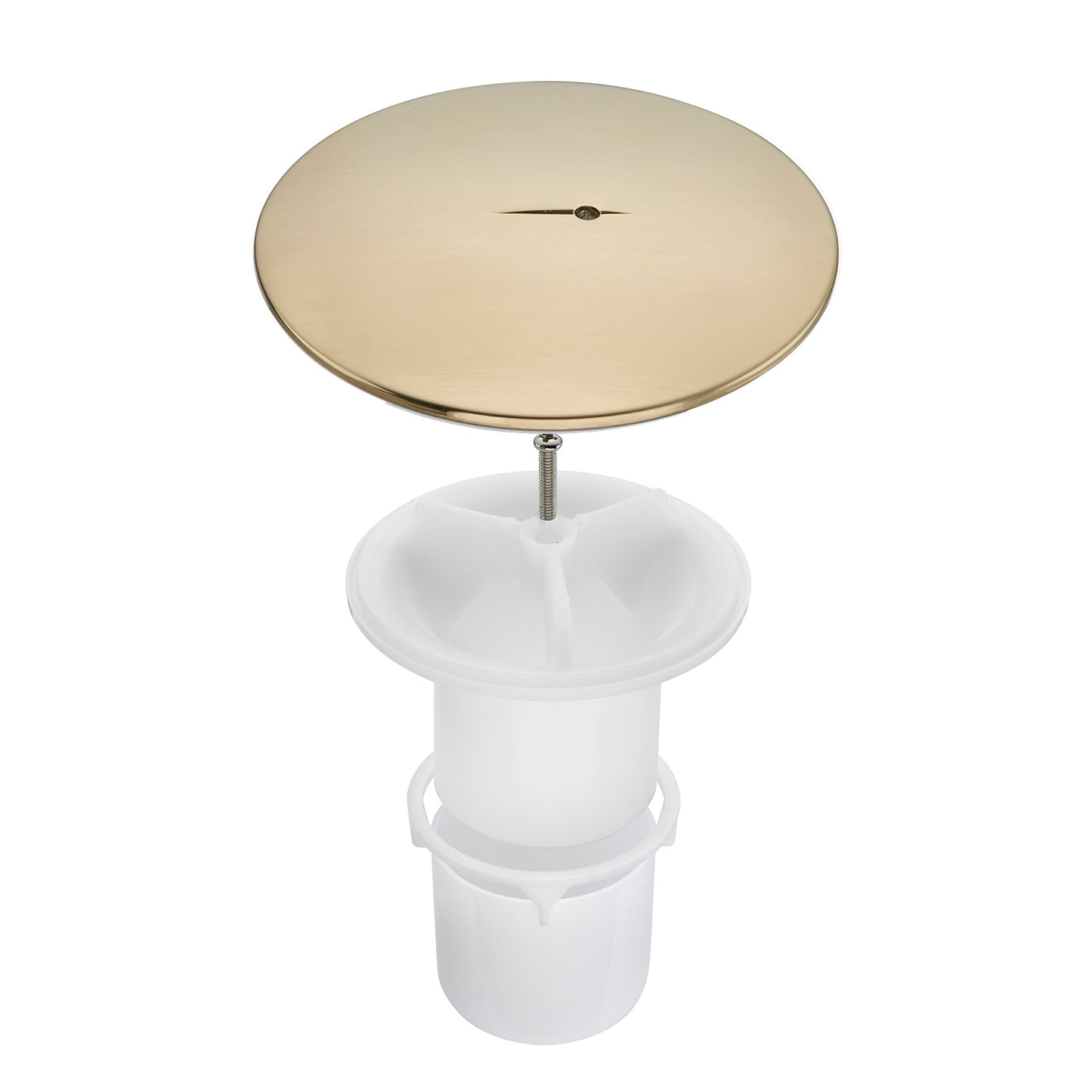 Sandy Beach Shower Replacement Shower Waste Drain Cap Cover Plug Drain Brass Gold 90mm Hole / 115mm Cover
