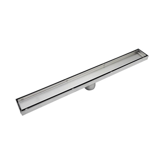 Sandy Beach Linear Stainless Steel Shower Drain Waste 500mm With Tile Insert